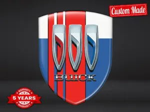 Buick Logo Into Sticker Pro Max Durable Stylish Design